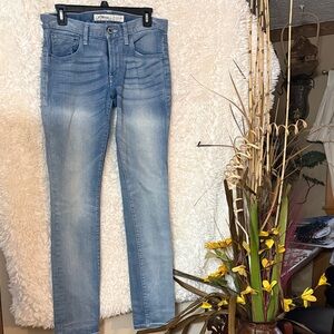 Express Light Blue Women's Skinny Jeans